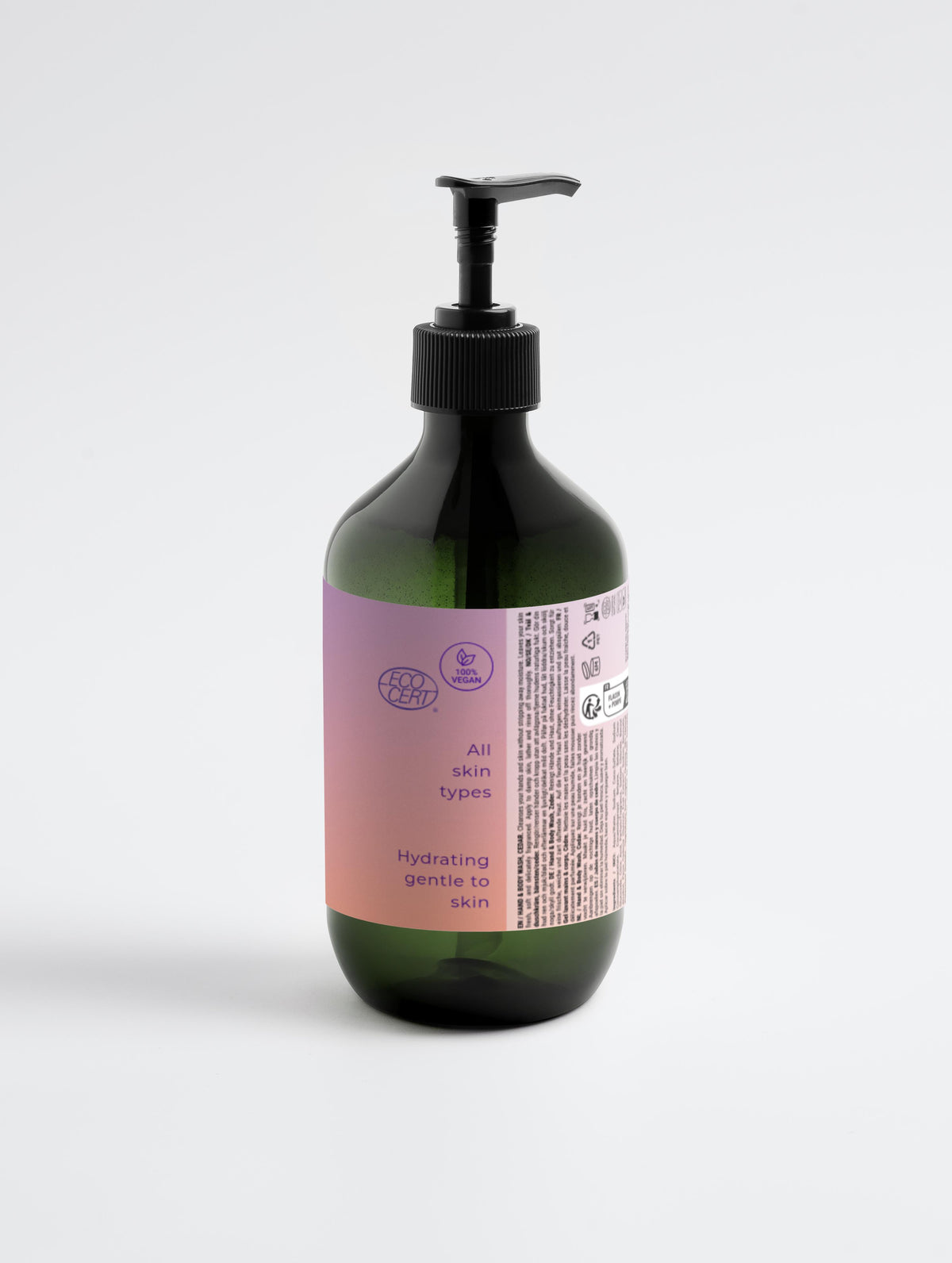 Hand & Body Wash, Peppermint & Dark Cedar
